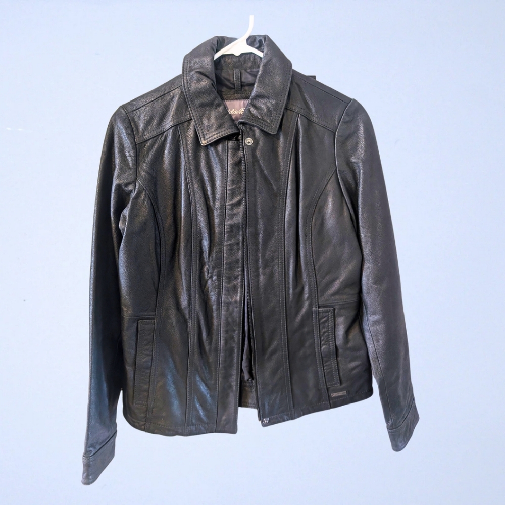 Eddie Bauer Leather Jacket (Size XS)